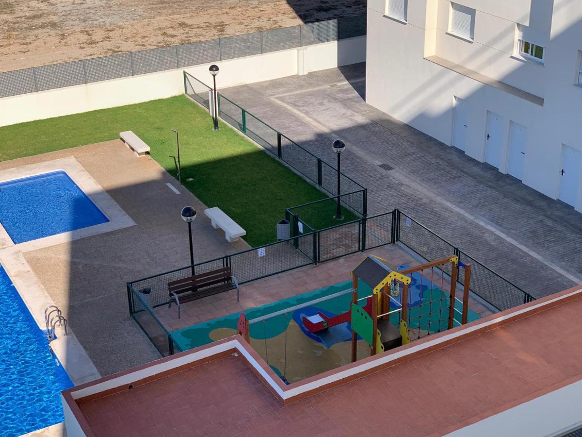 Beautiful Apartment With Pool Near The Beach Oliva Exterior foto