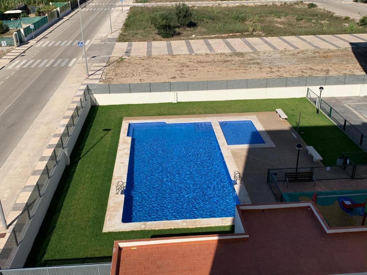 Beautiful Apartment With Pool Near The Beach Oliva Exterior foto