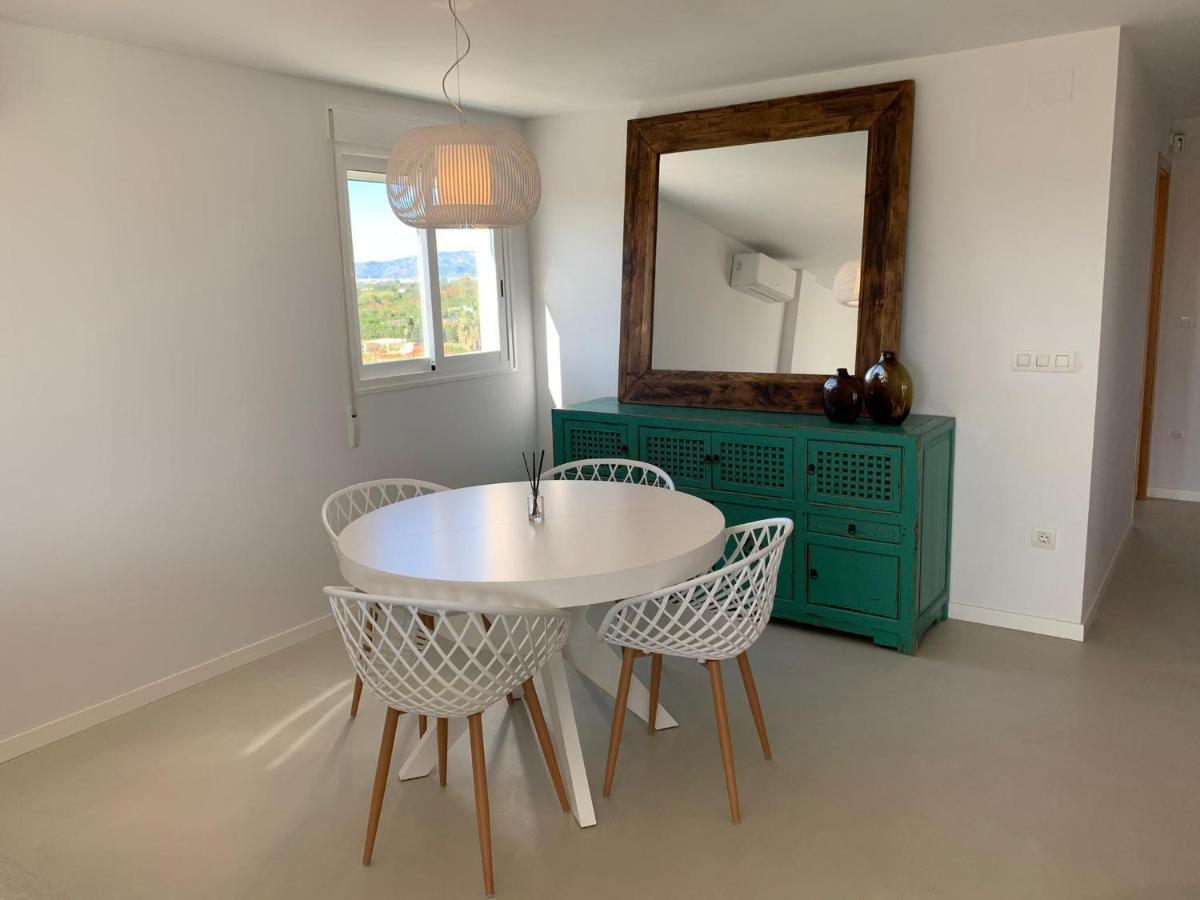 Beautiful Apartment With Pool Near The Beach Oliva Exterior foto